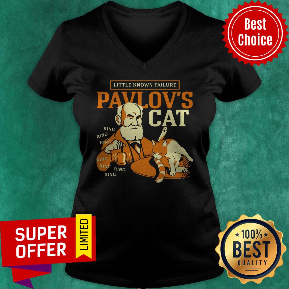 Top Little Known Failure Pavlov'S Cat Ring Ring Shirt - Image 4