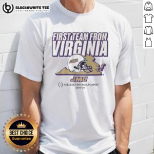 Awesome JMU Football CFP's First Team From Virginia T-Shirt