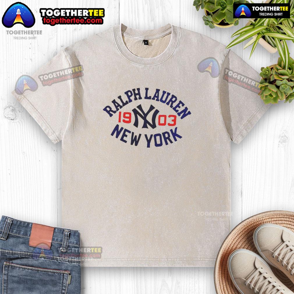 Awesome Ralph Lauren New York Yankees 1903 T-Shirt - Image 6