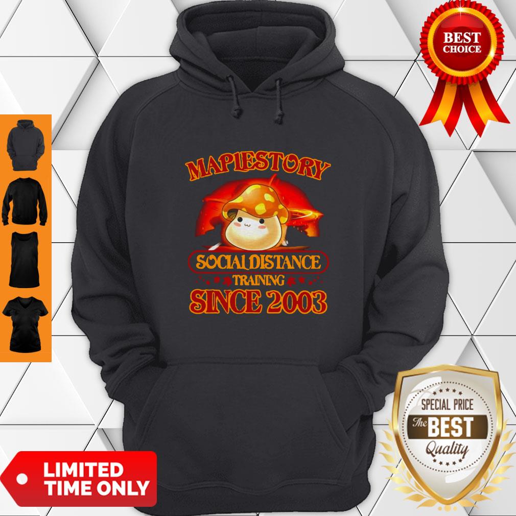 Premium Maplestory Social Distancing Training Since 2003 Coronavirus Shirt - Image 5