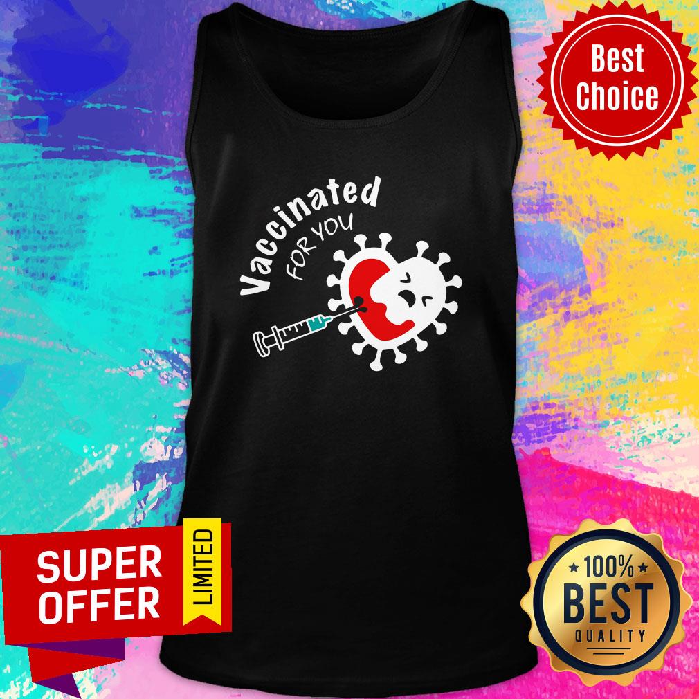 Official Vaccinated Covid-19 For You Shirt - Image 3