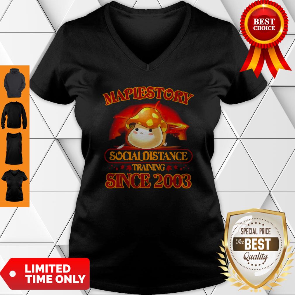 Premium Maplestory Social Distancing Training Since 2003 Coronavirus Shirt - Image 2