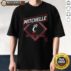 Premium Christian Mitchelle Cincinnati Bearcats Baseball T-Shirt