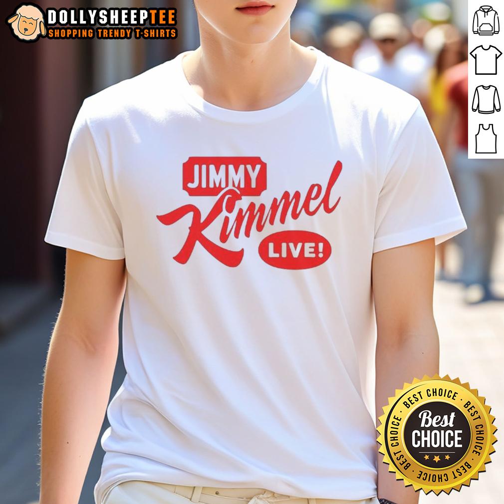 Nice Jimmy Kimmel Live Comedy Classic Logo T-Shirt