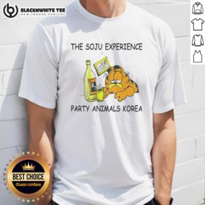 Original The Soju Experience Party Animals Korea T-Shirt