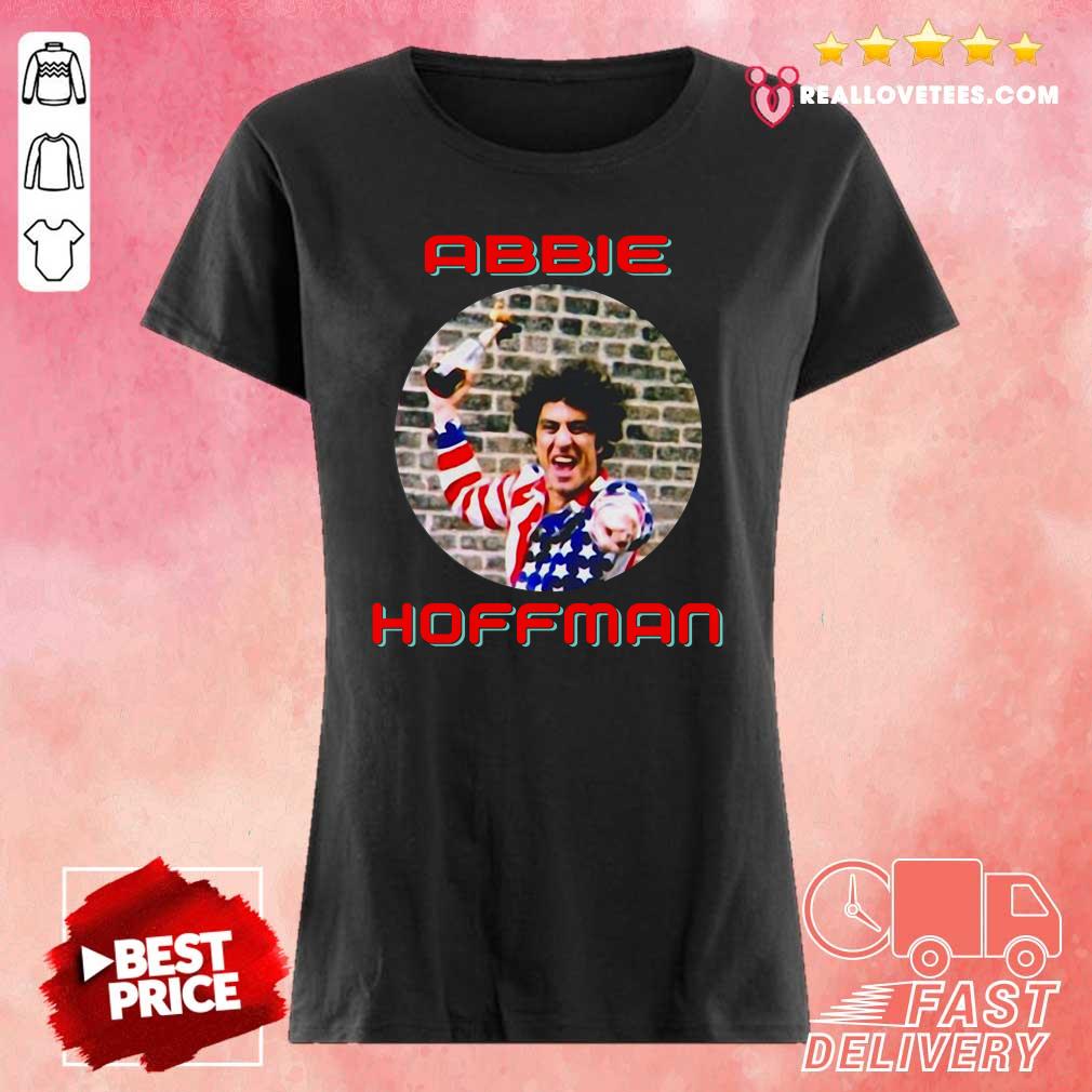 Premium Abbie Hoffman In His American Flag Shirt - Image 3