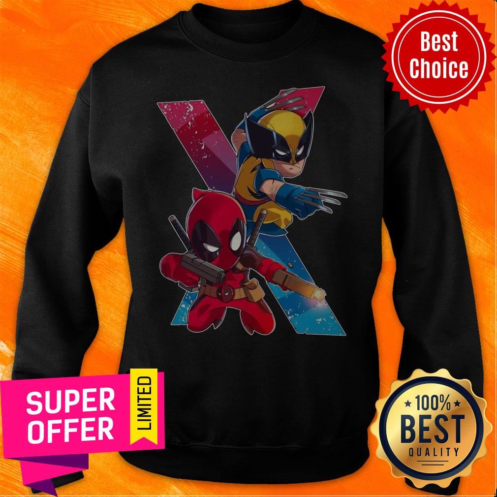 Nice Baby Deadpool And Wolverine Shirt - Image 2