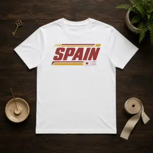 Official Spain 2010 2026 Retro Sports Spanish Football Shirt