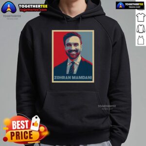 Alternative view of Premium Zohran Mamdani Vintage Poster Design T-Shirt