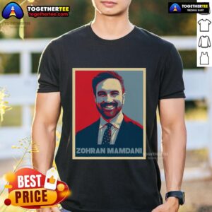 Premium Zohran Mamdani Vintage Poster Design T-Shirt