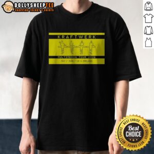 Awesome Kraftwerk Multimedia Tour 2026 May June UK Ireland Music Electronic Band Tour Shirt