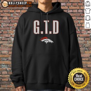 Alternative view of Original GTD Talanoa Hufanga Denver Broncos Shirt