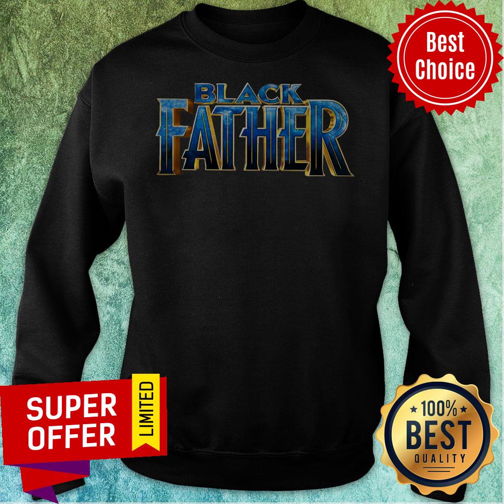 Premium Black Father Shirt - Image 2