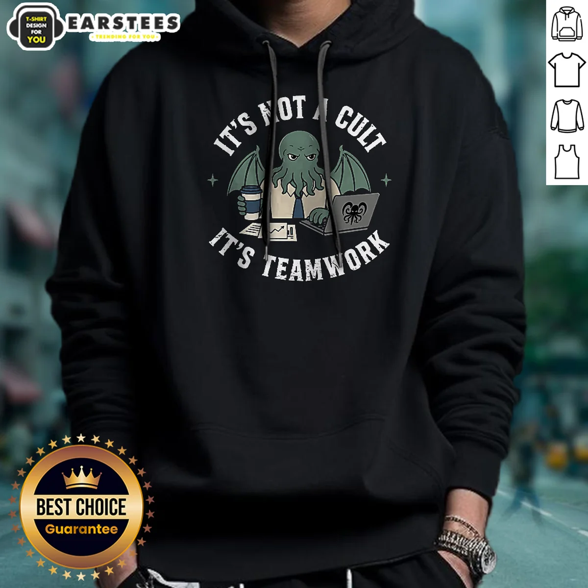 Hot It'S Not A Cult It'S Teamwork Shirt - Image 3