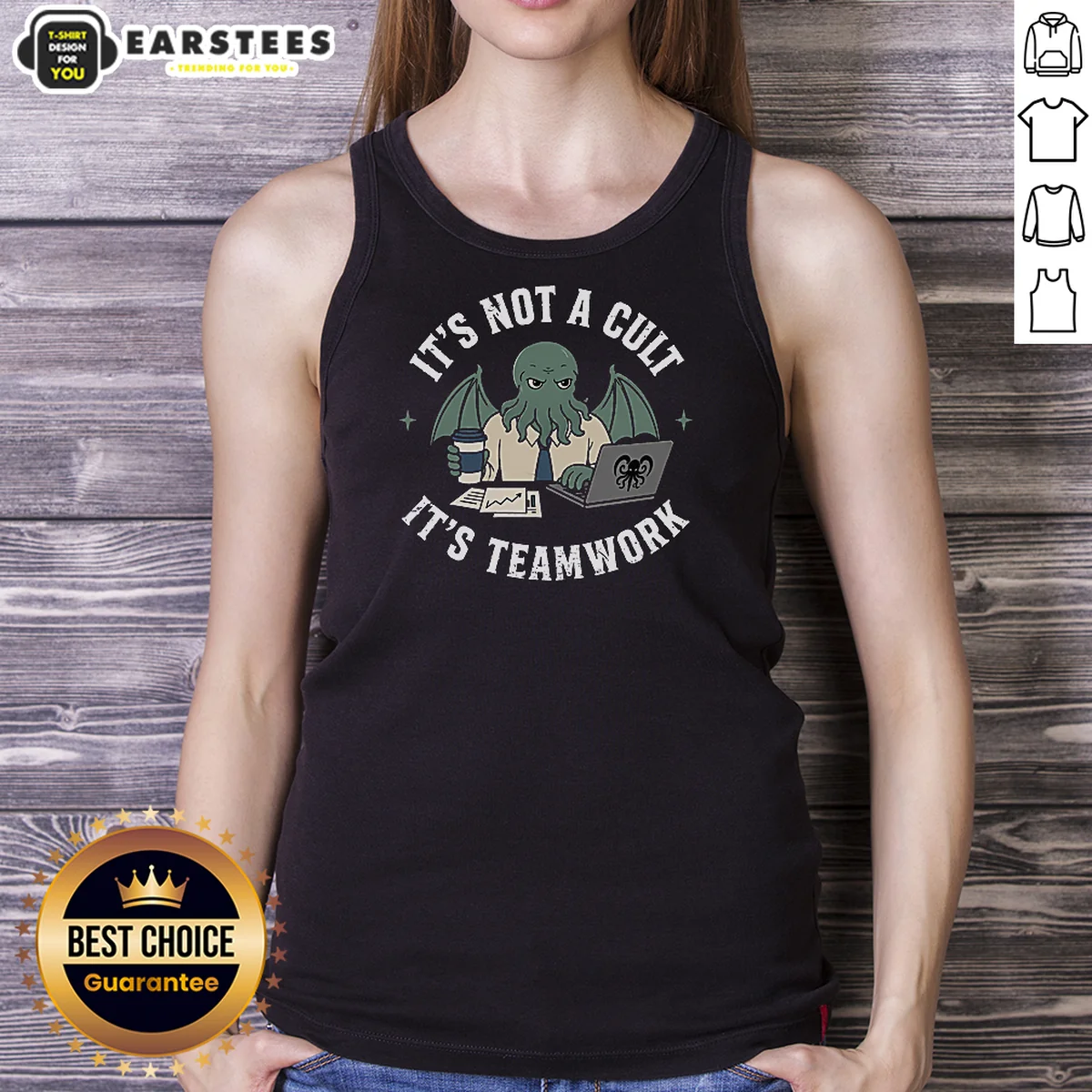 Hot It'S Not A Cult It'S Teamwork Shirt - Image 5