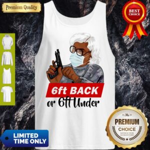 Alternative view of Premium 6ft Back Or 6ft Under Mask Gun Shirt
