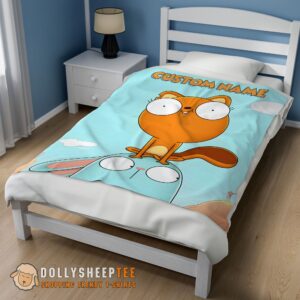 Alternative view of Top Cute Good Disney Cartoon Kiff Blanket Fleece Customized Blanket