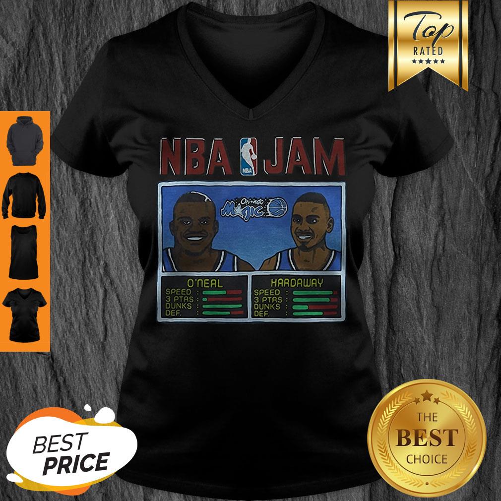 Nice NBA Jam O’neal Hardaway Orlando Magic Shirt - Image 5