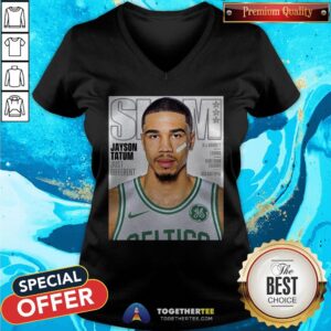Alternative view of Nice Slam Jayson Tatum Basketball Shirt