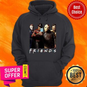 Alternative view of Michael Myers Jason Voorhees Freddy Krueger Leatherface Friends Halloween Shirt
