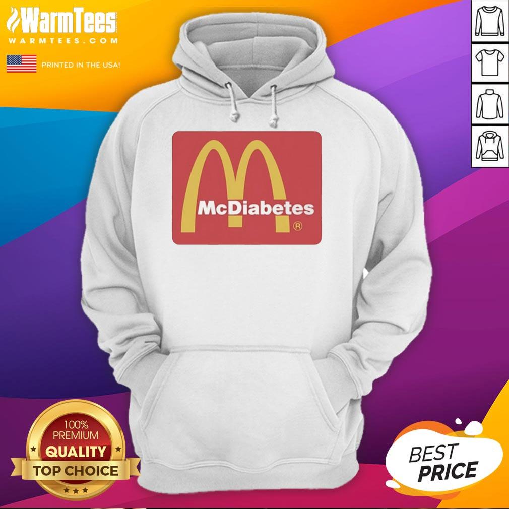 Awesome Mcdiabetes Mcdonald's Golden Arches Logo T-Shirt - Image 2