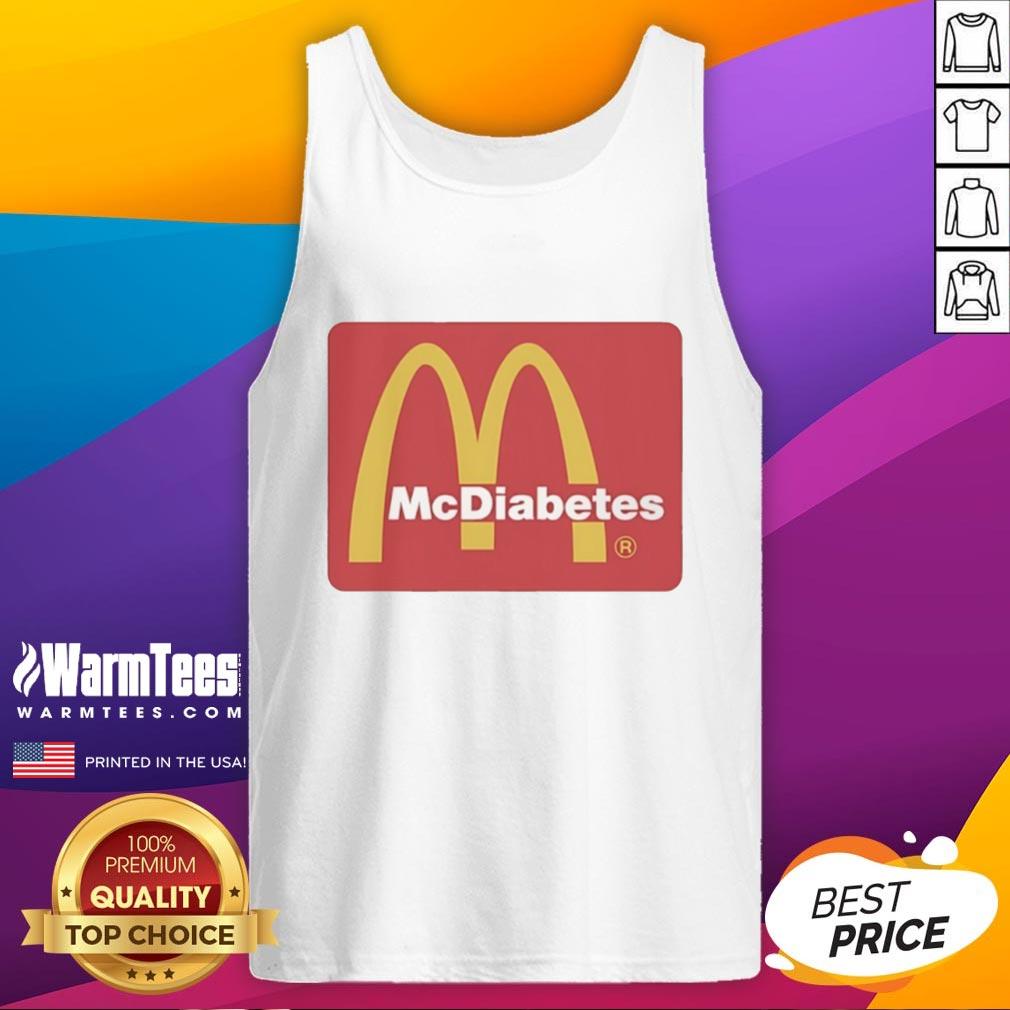 Awesome Mcdiabetes Mcdonald's Golden Arches Logo T-Shirt - Image 4