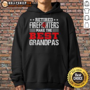Alternative view of Top Retired Firefighters Make The Best Grandpas T-Shirt