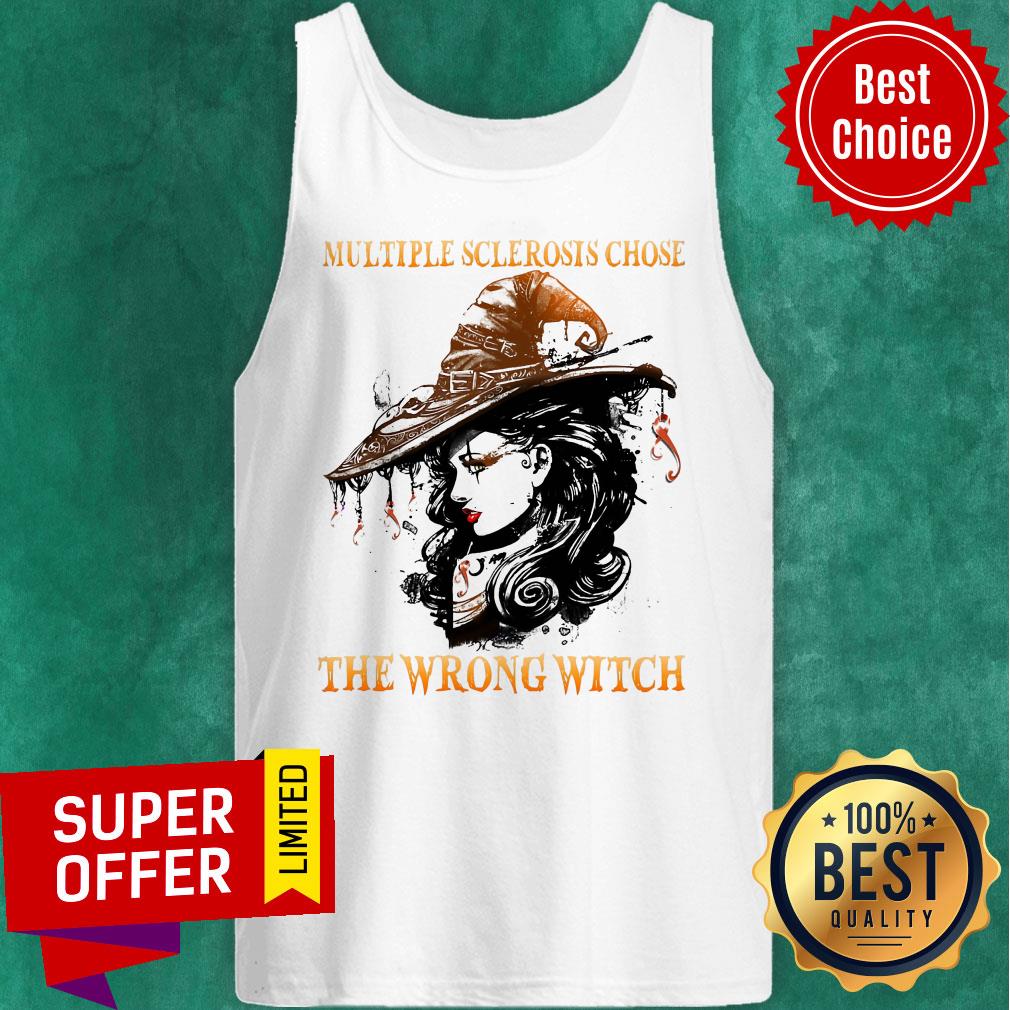 Funny Multiple Sclerosis Chose The Wrong Witch Shirt - Image 5