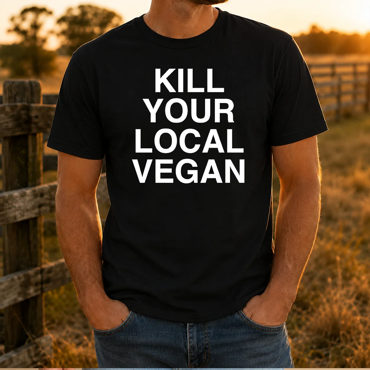 Original Kill Your Local Vegan Shirt