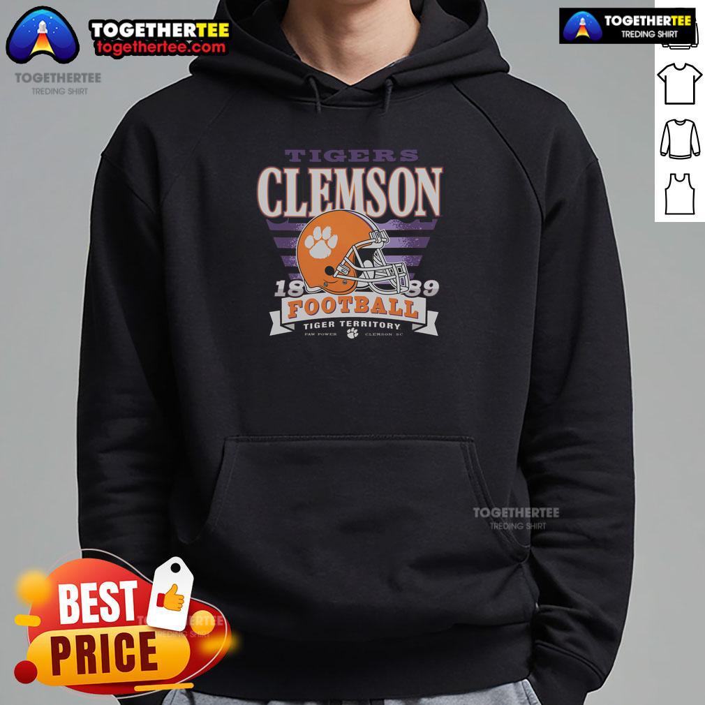 Hot Clemson Tigers Stripe Splash T-Shirt - Image 2