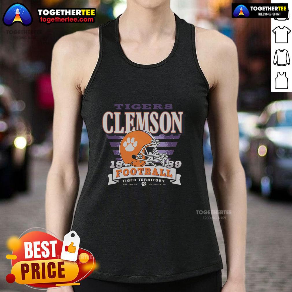 Hot Clemson Tigers Stripe Splash T-Shirt - Image 4