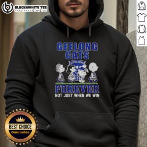 Alternative view of Top The Peanuts Geelong Cats Forever Not Just When We Win T-Shirt