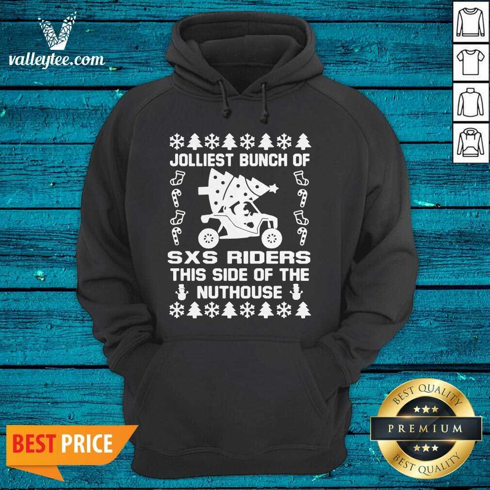 Perfect Jolly SXS Riders Nuthouse Christmas Shirt - Image 3