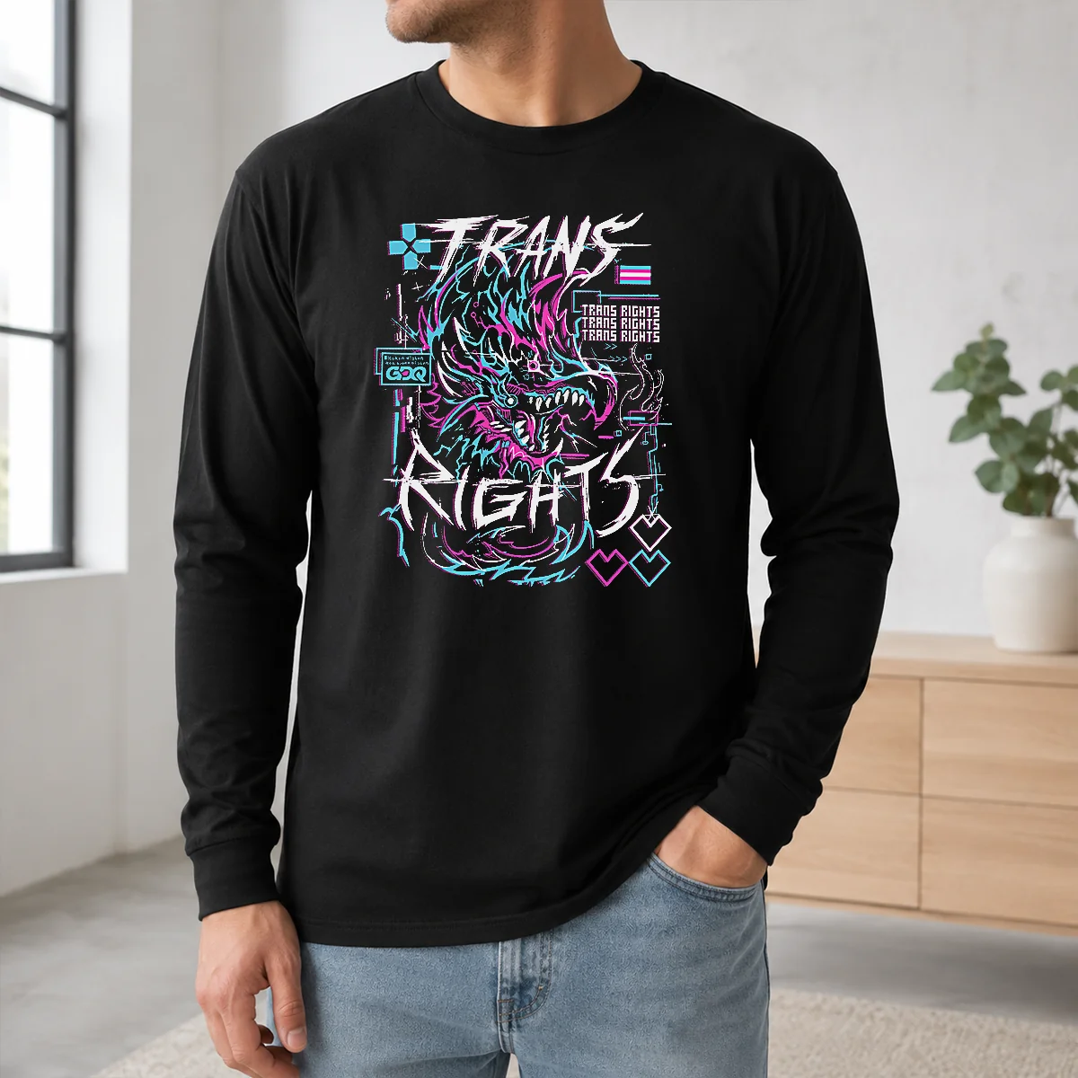 Awesome Hot And One More Thing Trans Right LGBTQ Shirt - Image 5