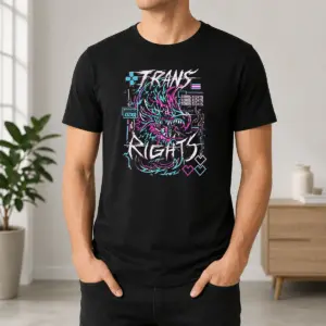 Awesome Hot And One More Thing Trans Right LGBTQ Shirt