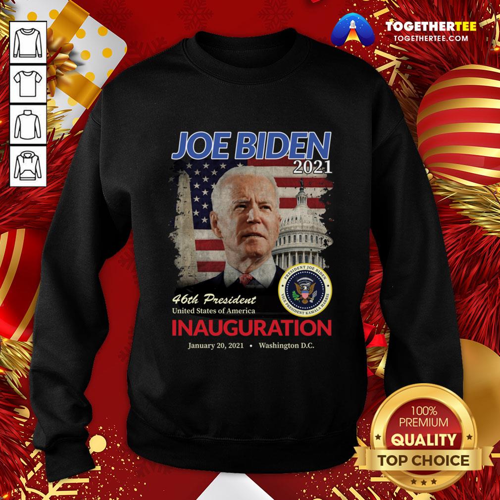 Nice 2021 Inauguration Day Joe Biden Commemorative Souvenir Shirt - Image 4