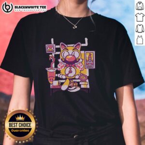 Alternative view of Official Cat On Time T-Shirt
