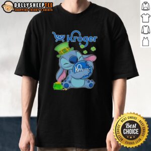 Top Stitch With St Patricks Hug Kroger Logo T-Shirt