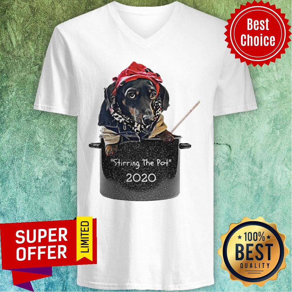 Dog Stirring The Pot 2020 Shirt - Image 2