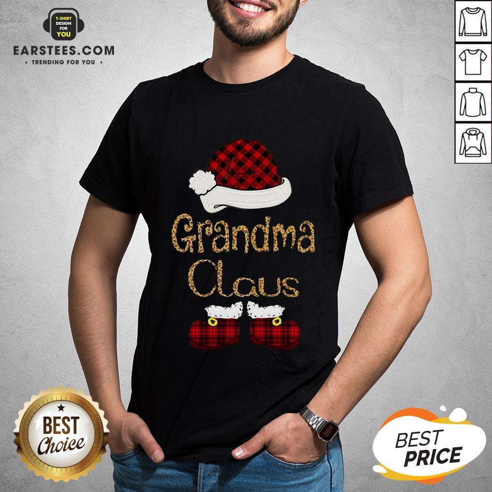 Funny Grandma Claus Christmas Shirt