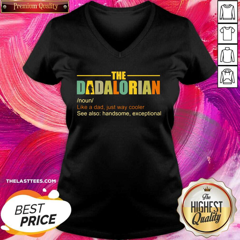 Awesome The Dadalorian Shirt - Image 4