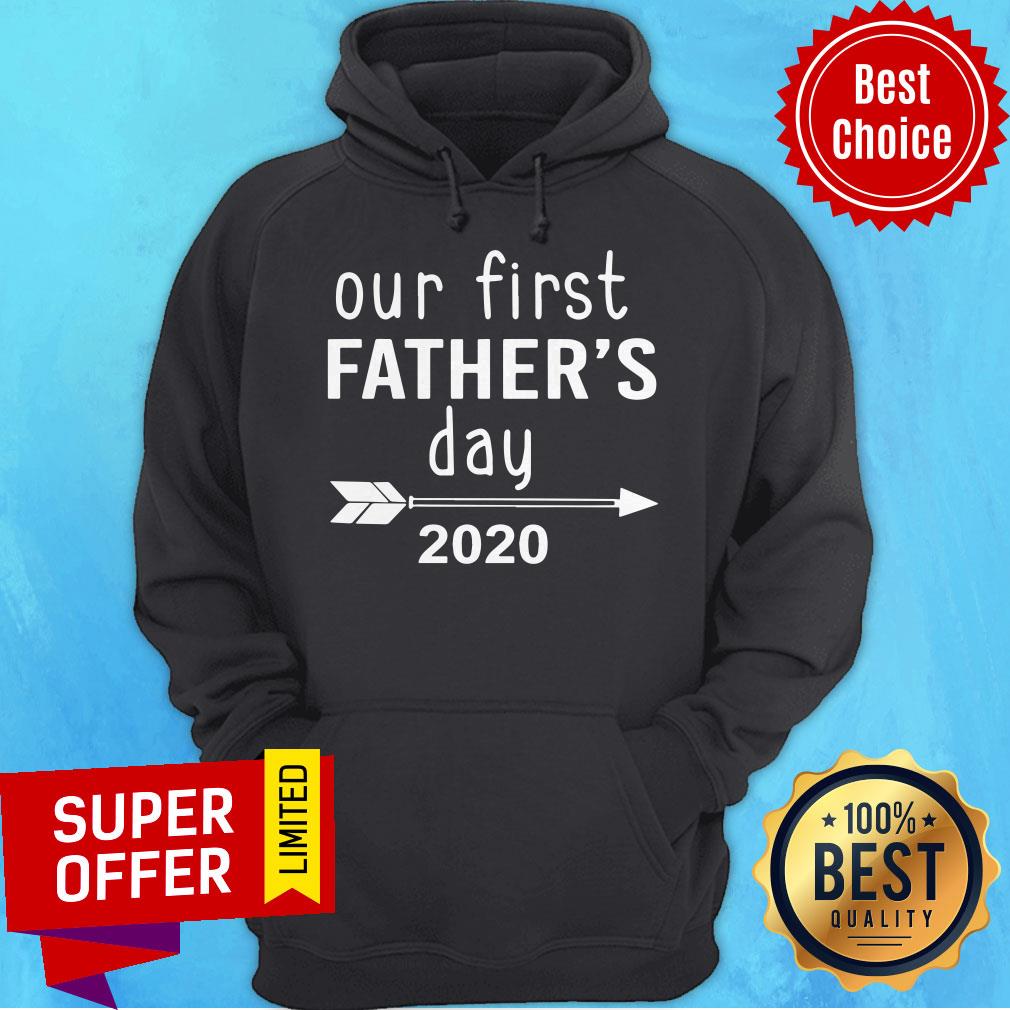 Premium Vintage Our First Fathers Day 2020 Shirt - Image 3