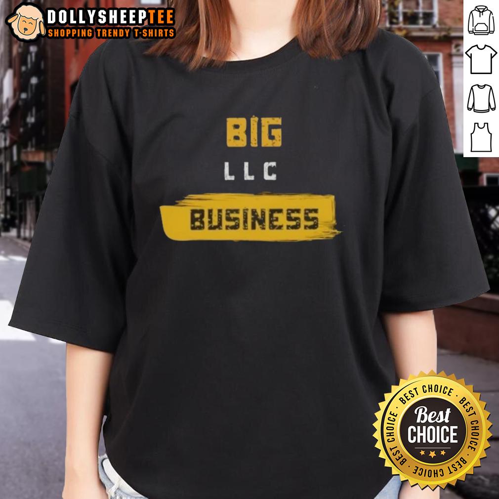 Good Big Business Corp Big Business LLC Gold T-Shirt - Image 3