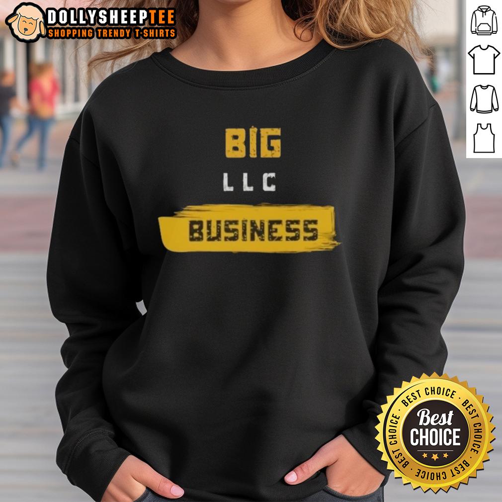 Good Big Business Corp Big Business LLC Gold T-Shirt - Image 5