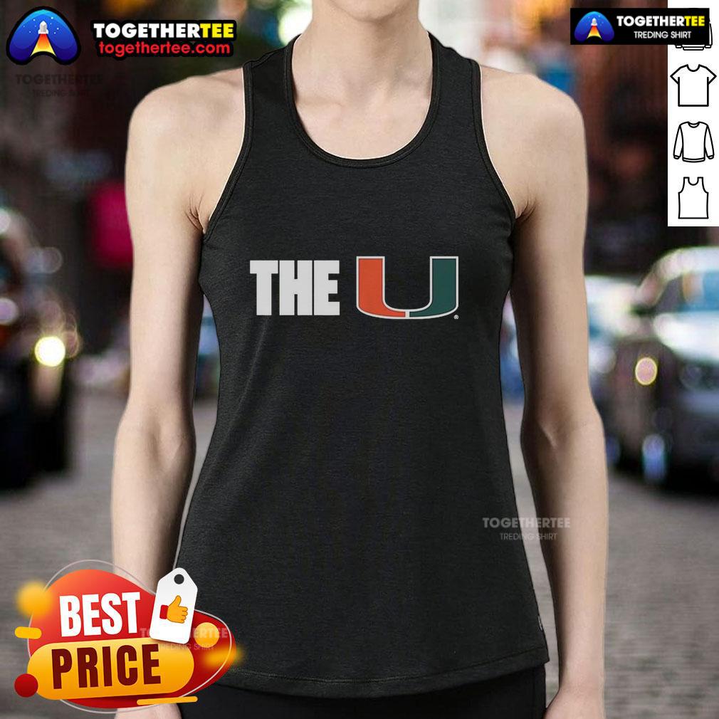 Good Miami Hurricanes NCAA The U Logo T-Shirt - Image 4