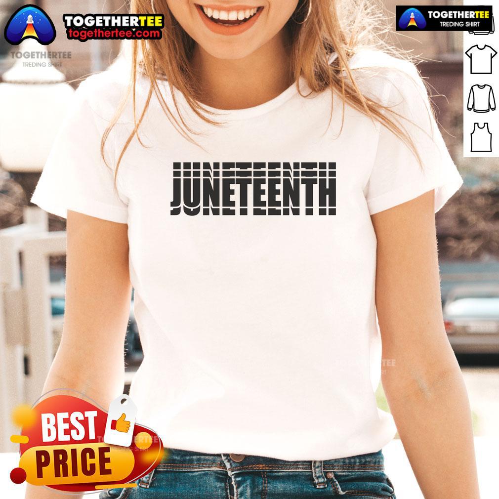 Official Juneteenth Repeated T-Shirt - Image 3