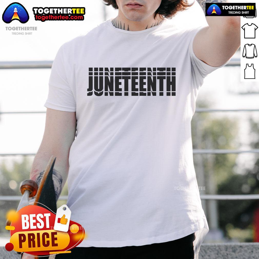 Official Juneteenth Repeated T-Shirt