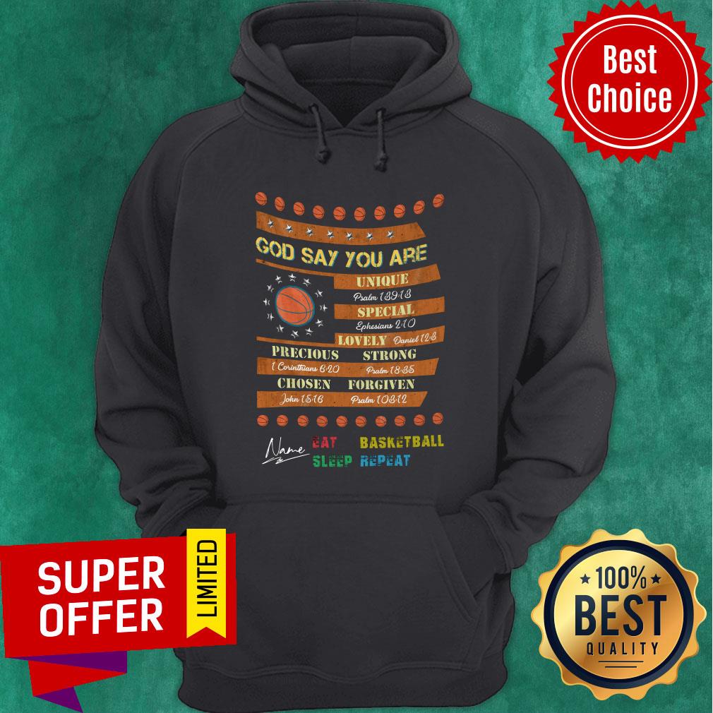 Basketball Blanket God Says You Are Shirt - Image 5