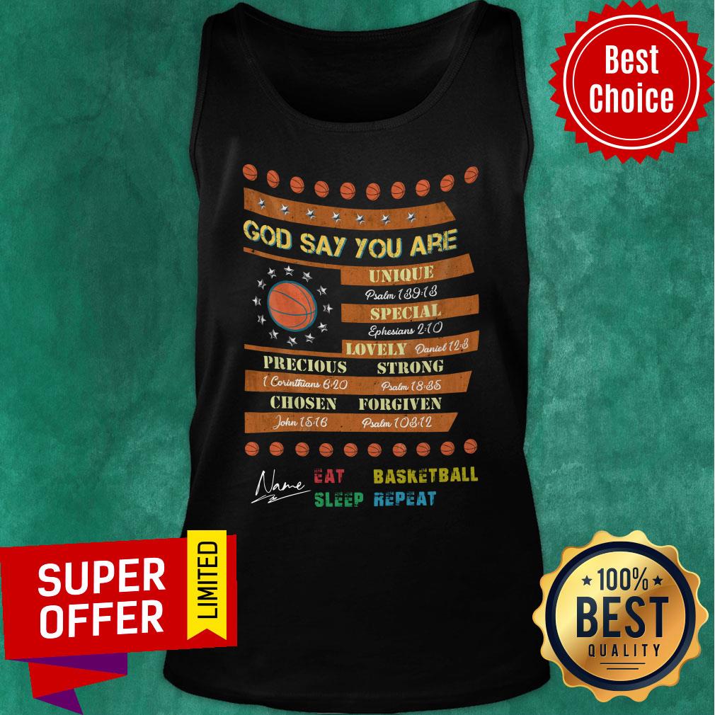 Basketball Blanket God Says You Are Shirt - Image 3