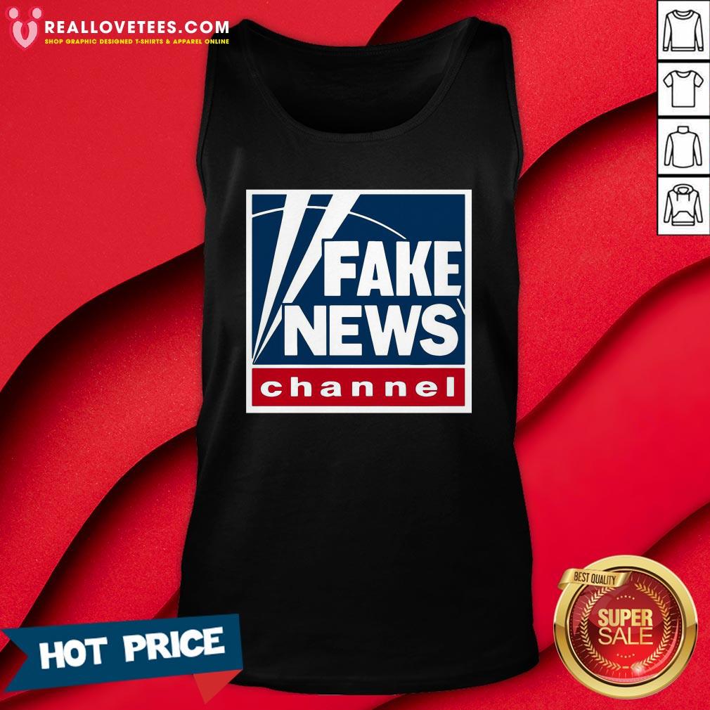 Pro Fake News Channel Shirt - Image 2